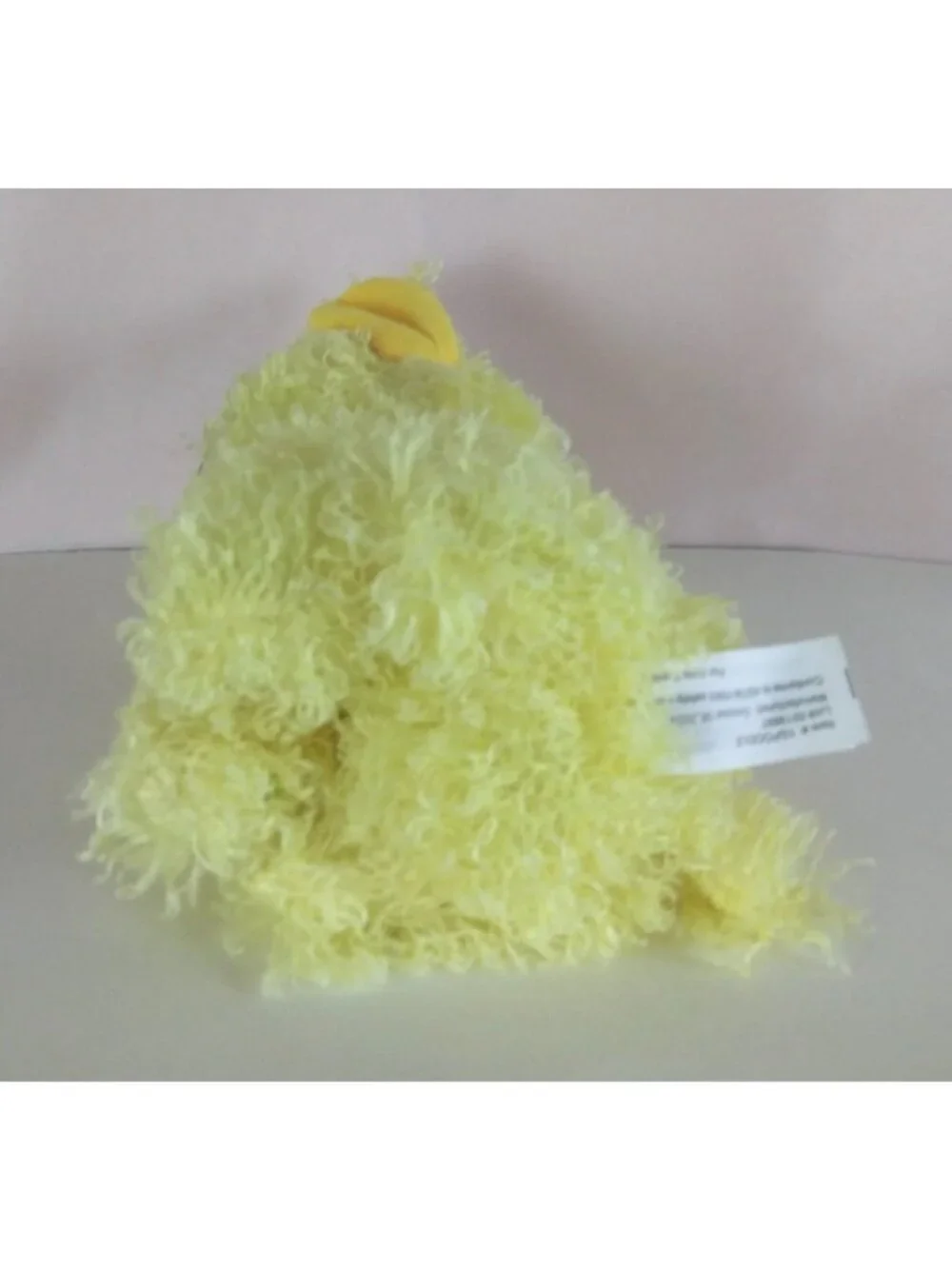 NWT A&A Global Fuzzy Soft Yellow Poodle Puppy Dog 8